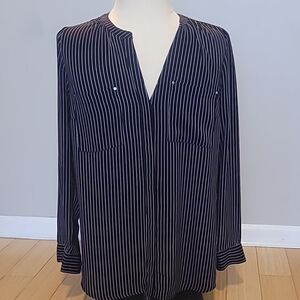 Pinstripe Blouse